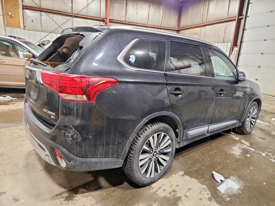 2019 Mitsubishi Outlander VIN JA4AZ3A30KZ041483 COPART salvage auction — FRONT END, Ak - Bill Of Sale- Salvage, sold $300 on 2026-07-14 (photo 3)