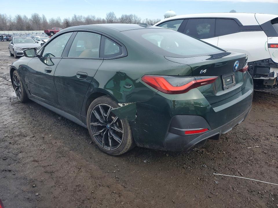 2022 BMW I4 VIN WBY73AW04NFN17369 COPART salvage auction — REAR END, Nj - Cert Of Title-Salvage, sold $14,100 on 2026-07-17 (photo 2)
