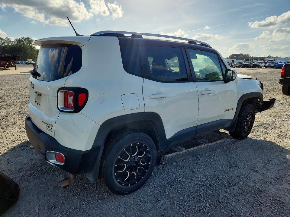 2015 Jeep Renegade VIN ZACCJADT0FPB74706 COPART salvage auction — FRONT END, Sc - Cert Of Title-Salvage, sold $350 on 2026-07-20 (photo 3)