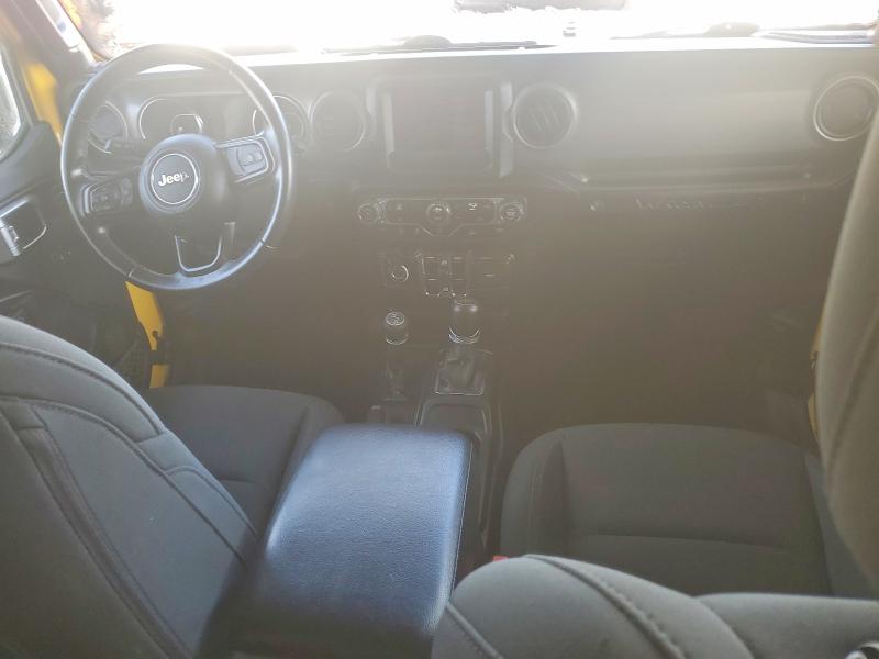 2021 Jeep Wrangler unlimited VIN 1C4HJXDN0MW744800 COPART salvage auction — NORMAL WEAR, Mo - Cert Of Title-Repossessed, sold $11,600 on 2026-07-02 (photo 8)