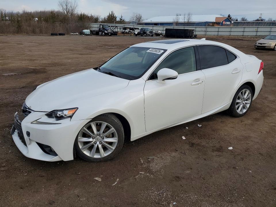 2014 Lexus Is VIN JTHCF1D22E5012561 COPART salvage auction — FRONT END, Salvage Title, sold $1,750 on 2026-07-16 (photo 1)