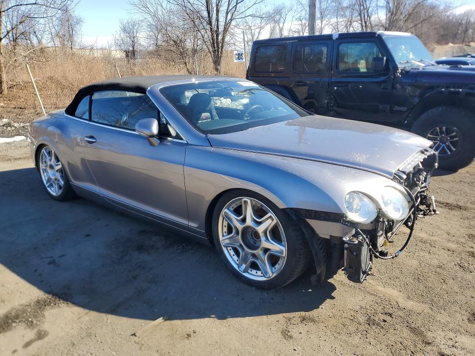 2009 Bentley Continental VIN SCBDR33W59C060640 COPART salvage auction — FRONT END, Nj - Cert Of Title-Salvage, sold $13,800 on 2026-07-08 (photo 4)