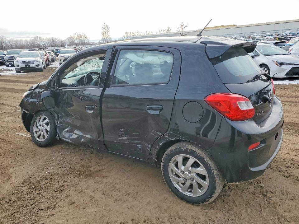 2019 Mitsubishi Mirage VIN ML32A4HJ8KH001687 COPART salvage auction — SIDE, Il - Salvage Certificate, sold $1,100 on 2026-07-15 (photo 2)