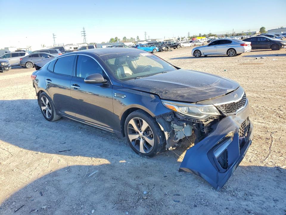 2019 Kia Optima VIN 5XXGT4L38KG309753 COPART salvage auction — REAR END, Tx - Salvage Vehicle Title, sold $1,750 on 2026-07-31 (photo 4)