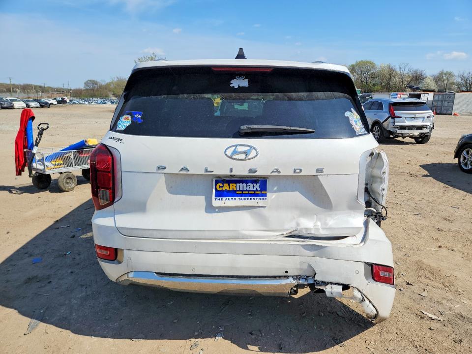 2020 Hyundai Palisade VIN KM8R54HE8LU052212 COPART salvage auction — REAR END, Md - Cert Of Salvage-Parts Only, sold $5,500 on 2026-07-28 (photo 6)