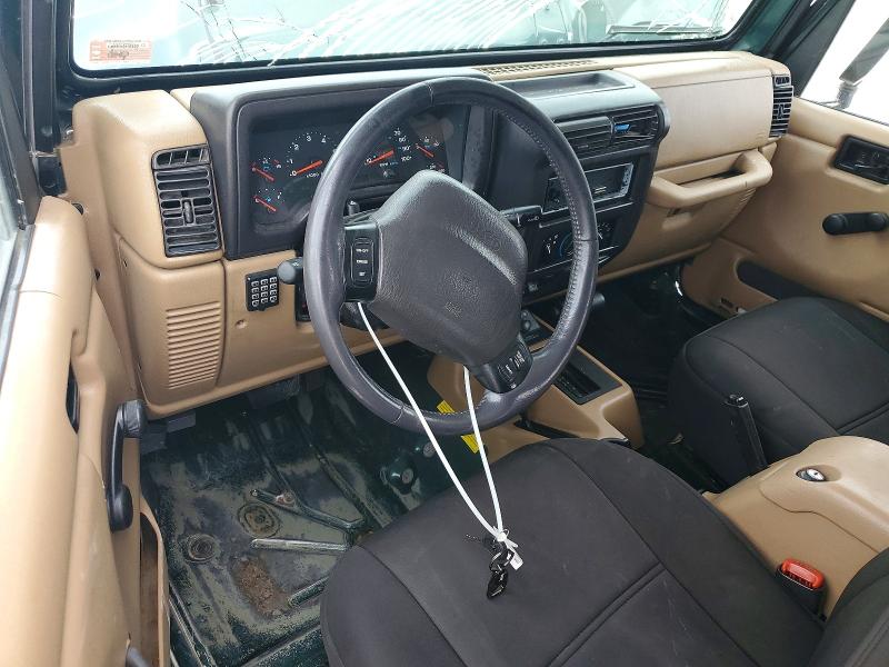 2001 Jeep Wrangler / VIN 1J4FA59S51P335217 COPART salvage auction — FRONT END, Mo - Salvage Certificate Of Title, sold $1,400 on 2026-07-09 (photo 8)
