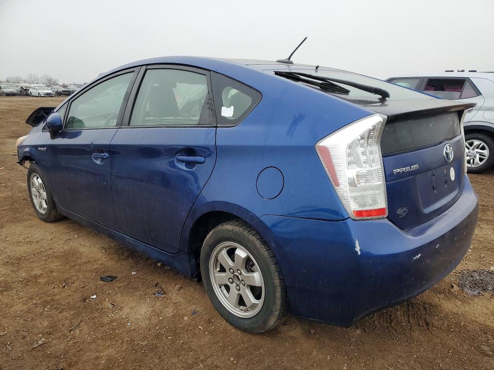 2010 Toyota Prius VIN JTDKN3DU3A0187437 COPART salvage auction — FRONT END, Il - Salvage Certificate, sold $525 on 2026-07-07 (photo 2)