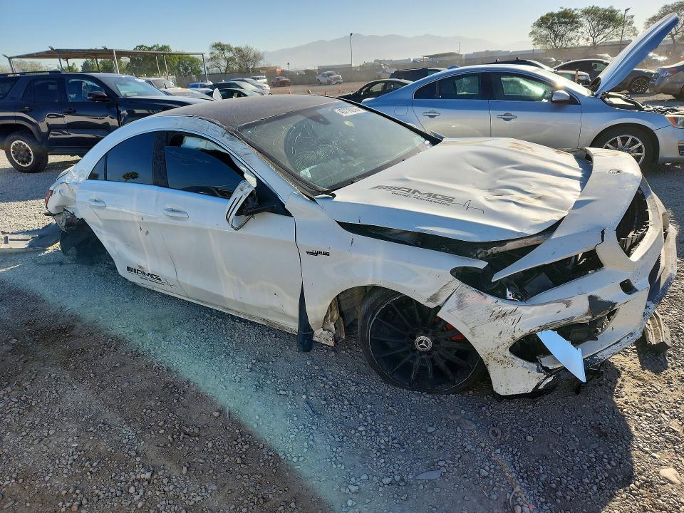 2015 Mercedes-benz Cla-klasse VIN WDDSJ4EB9FN187487 COPART salvage auction — FRONT END, Ca - Salvage Certificate, sold $350 on 2026-08-04 (photo 4)