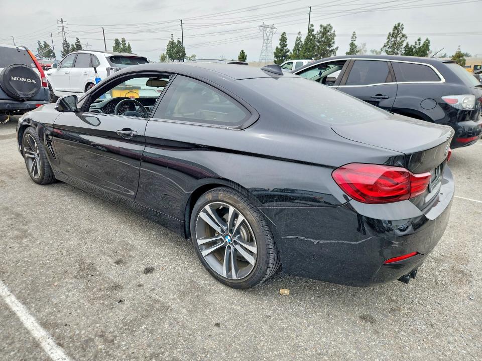 2020 BMW 4er VIN WBA4W3C04LFH44621 COPART salvage auction — FRONT END, Ca - Salvage Certificate, sold $7,600 on 2026-07-07 (photo 2)
