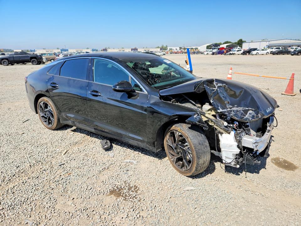 2025 Kia K5 VIN KNAG64J77S5329779 COPART salvage auction — FRONT END, Ca - Salvage Certificate, sold $6,200 on 2026-07-17 (photo 4)