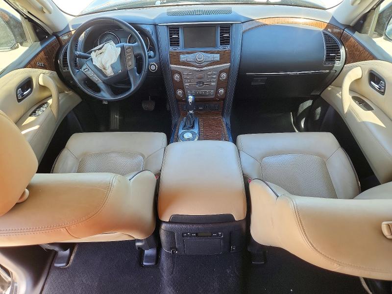2019 Nissan Armada VIN JN8AY2ND2K9086824 COPART salvage auction — REAR END, Tx - Salvage Vehicle Title, sold $3,400 on 2026-07-30 (photo 8)