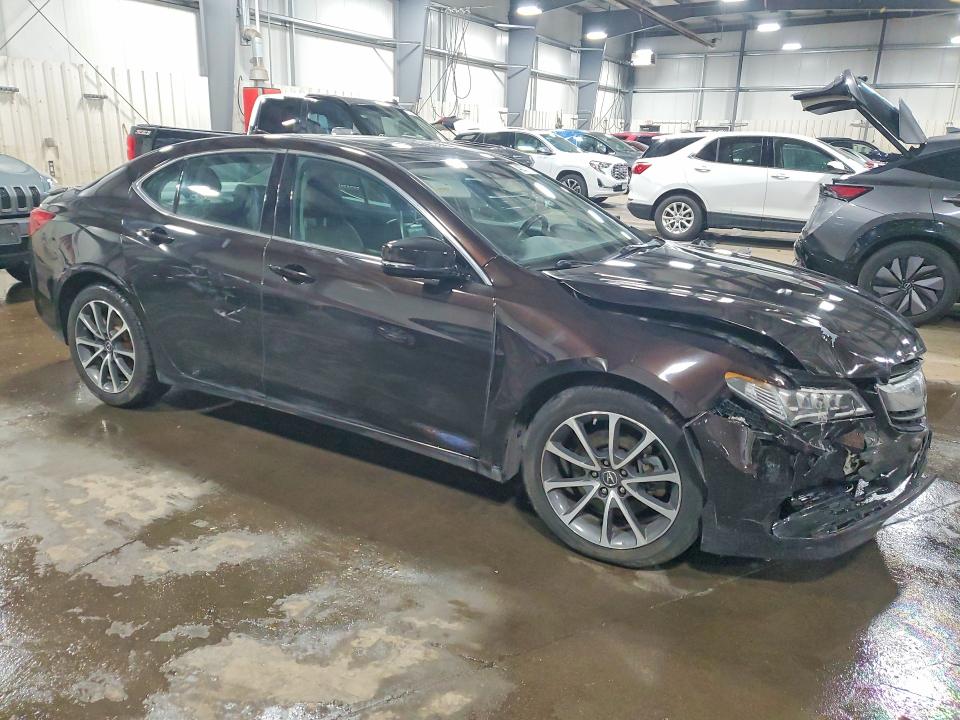 2015 Acura Tlx VIN 19UUB3F54FA000152 COPART salvage auction — FRONT END, Mn - Cert Of Title-Salvage, sold $250 on 2026-07-09 (photo 4)
