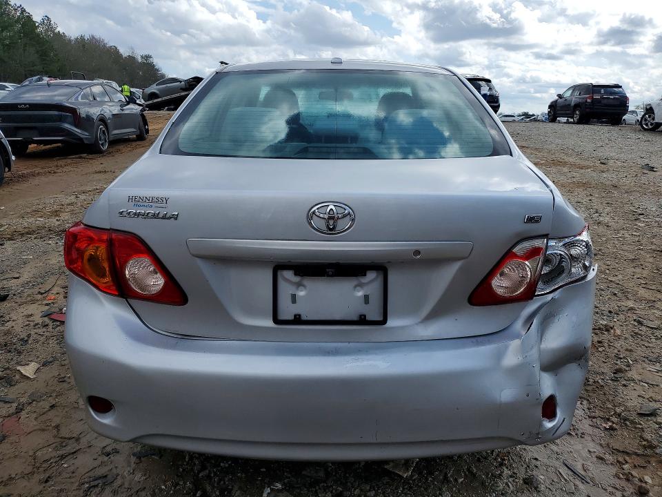 2010 Toyota Corolla VIN 2T1BU4EE6AC503032 COPART salvage auction — REAR END, Ga - Cert Of Title-Salvage, sold $2,650 on 2026-07-02 (photo 6)