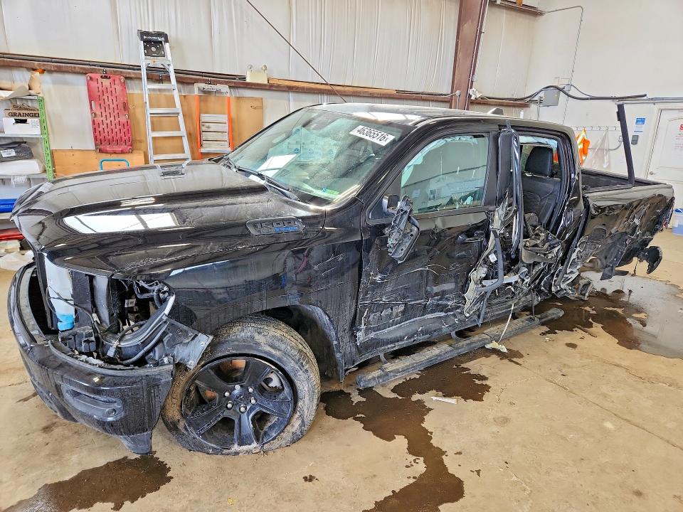 2024 Ram 1500 VIN 1C6SRFVT3RN133332 COPART salvage auction — SIDE, AB - BOS - SALVAGE, sold $12,600 on 2026-07-02 (photo 1)