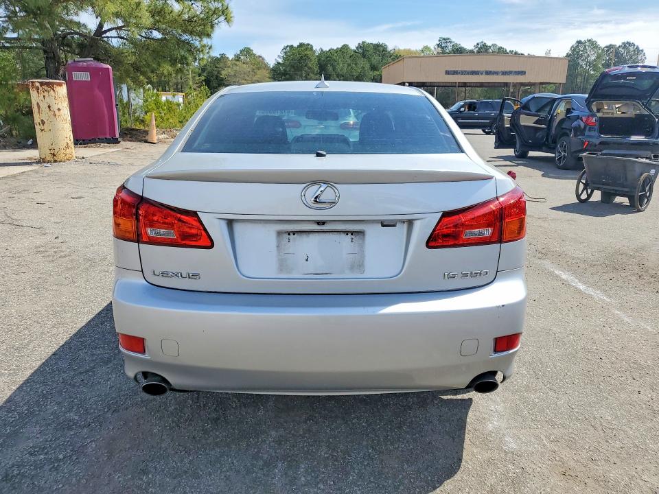 2008 Lexus Is VIN JTHBE262385021095 COPART salvage auction — FRONT END, Sc - Cert Of Title-Salvage, sold $1,300 on 2026-07-17 (photo 6)