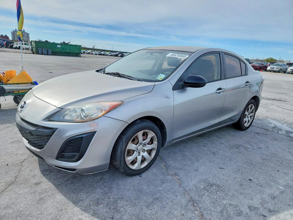 2011 Mazda 3 VIN JM1BL1UF7B1367284 COPART salvage auction — REAR END, LA - CERT OF TITLE-SALVAGE, sold $70 on 2026-07-29 (photo 1)