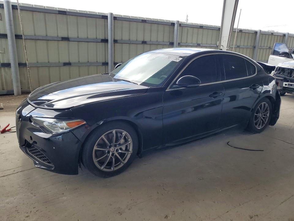 2018 Alfa romeo Giulia VIN ZARFAEBN1J7593122 COPART salvage auction — REAR END, Fl - Cert Of Ttl-Rebuilt&Slvg Rbld, sold $3,750 on 2026-07-16 (photo 1)