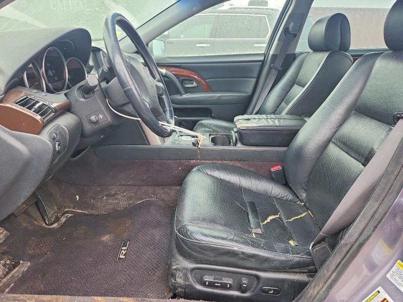 2007 Acura Rl VIN JH4KB16607C002374 COPART salvage auction — REAR END, Il - Salvage Certificate, sold $350 on 2026-07-09 (photo 7)