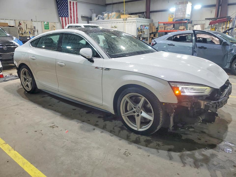2018 Audi A5 VIN WAUDNCF53JA130225 COPART salvage auction — FRONT END, Mo - Salvage Certificate Of Title, sold $7,600 on 2026-07-28 (photo 4)