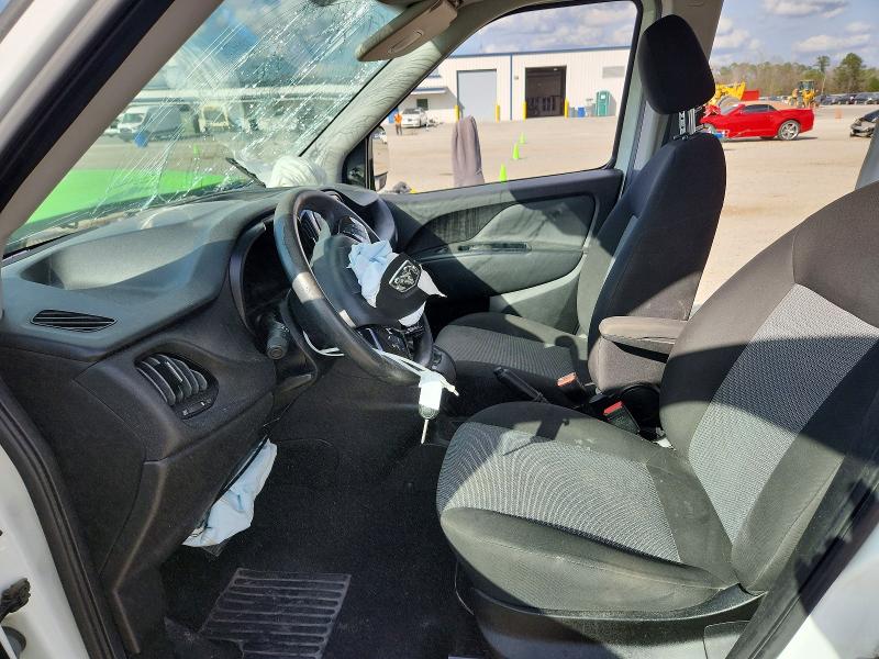 2019 Ram Promaster city VIN ZFBHRFAB9K6M41530 COPART salvage auction — FRONT END, Nc - Salvage Certificate Of Title, sold $700 on 2026-07-20 (photo 7)