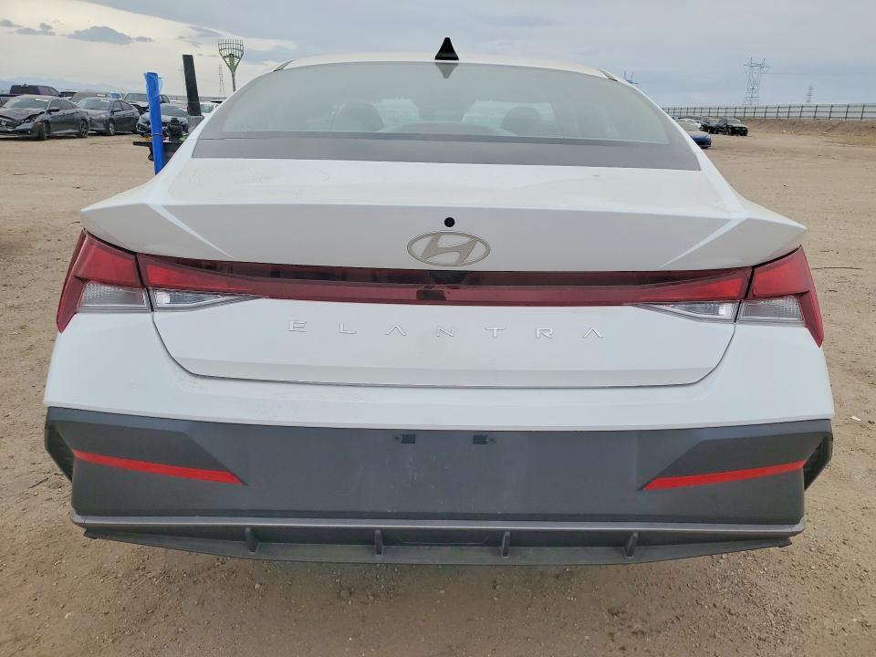 2025 Hyundai Elantra VIN KMHLL4DG9SU031760 COPART salvage auction — FRONT END, Ca - Salvage Certificate, sold $4,100 on 2026-07-20 (photo 6)