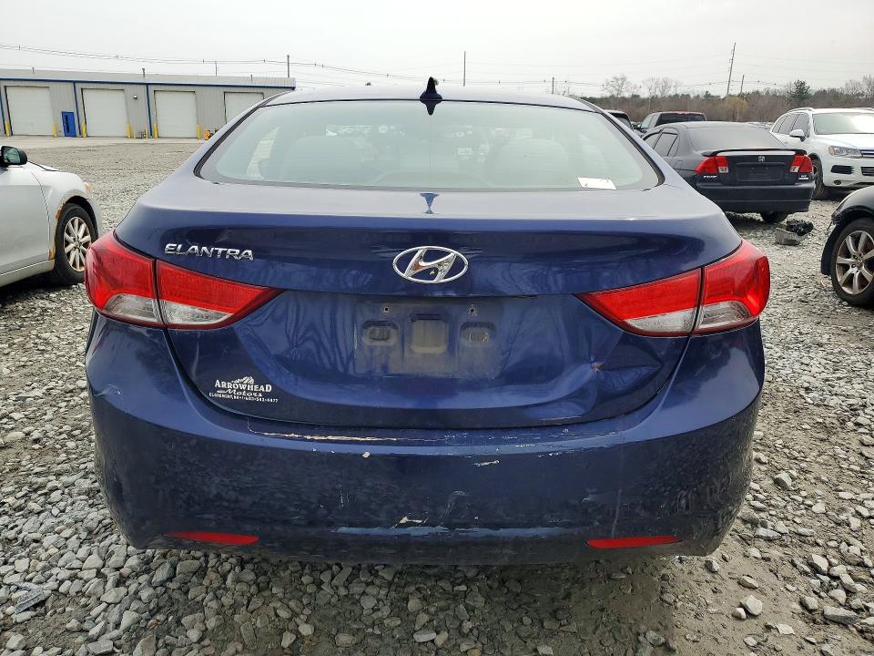 2011 Hyundai Elantra VIN 5NPDH4AE3BH031860 COPART salvage auction — FRONT END, Ma - Cert Of Title-Salvage, sold $425 on 2026-07-06 (photo 6)