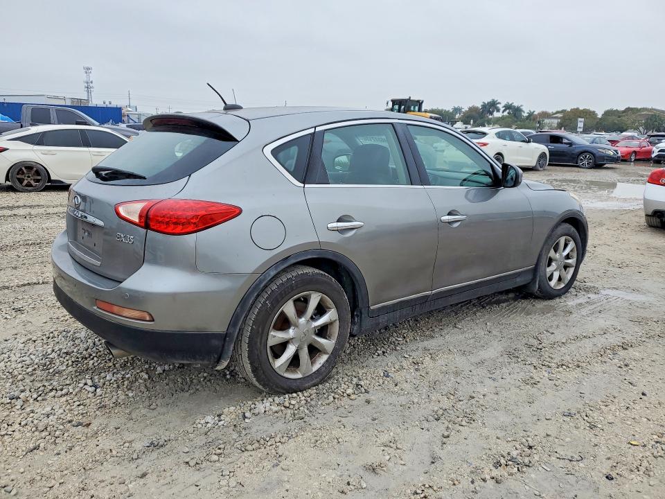 2008 Infiniti Ex35 VIN JNKAJ09F58M357072 COPART salvage auction — MINOR DENT/SCRATCHES, FL - CERTIFICATE OF TITLE (P), sold $275 on 2026-07-17 (photo 3)