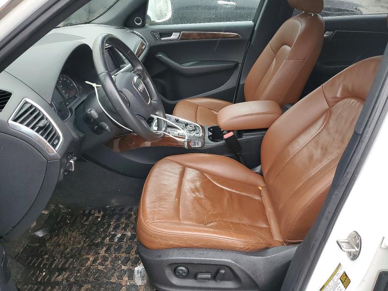 2012 Audi Q5 VIN WA1LFAFP8CA055150 COPART salvage auction — FRONT END, Salvage Title, sold $625 on 2026-07-23 (photo 7)