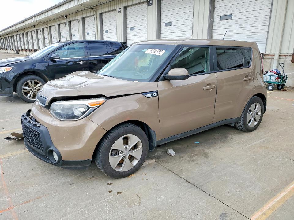 2015 Kia Soul VIN KNDJN2A29F7121398 COPART salvage auction — FRONT END, Ky - Cert Of Title-Salvage, sold $525 on 2026-07-06 (photo 1)