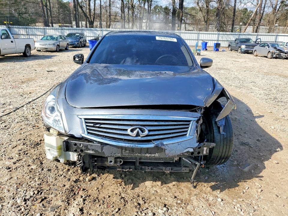 2010 Infiniti G37 VIN JN1CV6AR8AM454654 COPART salvage auction — FRONT END, Ga - Cert Of Title-Salvage, sold $300 on 2026-07-24 (photo 5)