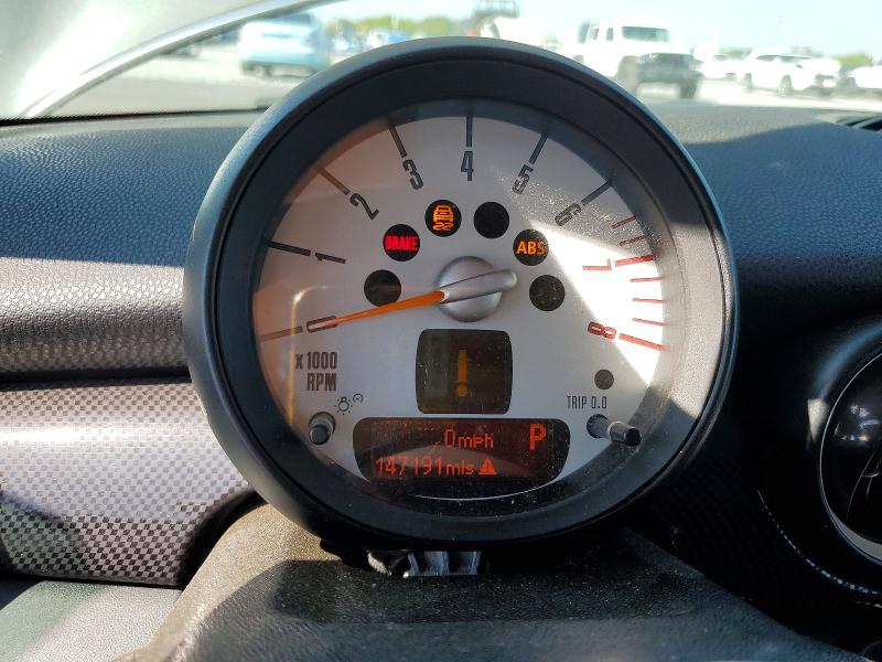 2012 Mini Cooper VIN WMWZG3C57CTY37730 COPART salvage auction — MECHANICAL, FL - CERTIFICATE OF TITLE, sold $325 on 2026-08-17 (photo 9)