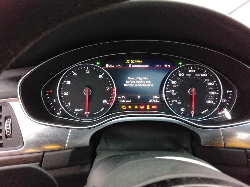 2018 Audi A6 VIN WAUF3AFC6JN092726 COPART salvage auction — FRONT END, Mi - Cert Of Title-Rebuilt Salvage, sold $2,000 on 2026-07-09 (photo 9)
