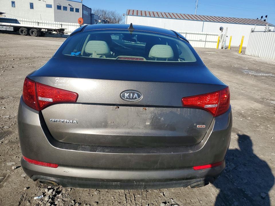 2012 Kia VIN 5XXGM4A79CG041185 COPART salvage auction — FRONT END, Oh - Cert Of Title-Salvage, sold $300 on 2026-07-07 (photo 6)