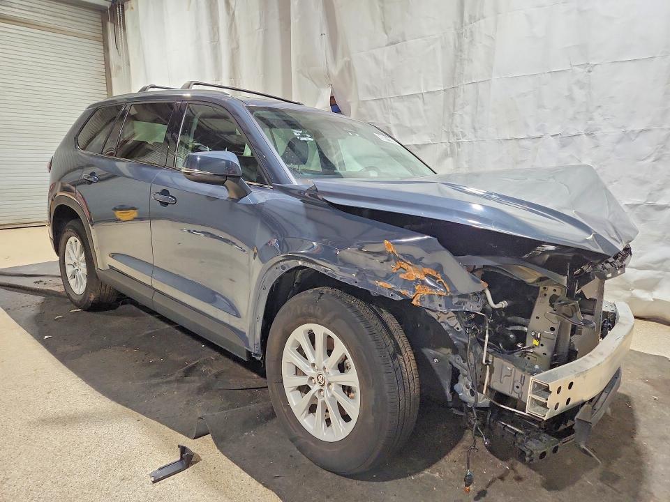 2024 Toyota Highlander VIN 5TDAAAB59RS039096 COPART salvage auction — FRONT END, IN - CERTIFICATE OF TITLE, sold $16,700 on 2026-07-21 (photo 4)