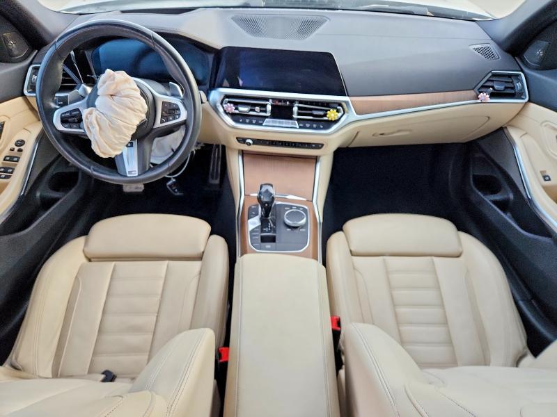 2019 BMW 3er VIN WBA5R1C56KAK06619 COPART salvage auction — FRONT END, Tx - Certificate Of Title, sold $10,600 on 2026-07-02 (photo 8)