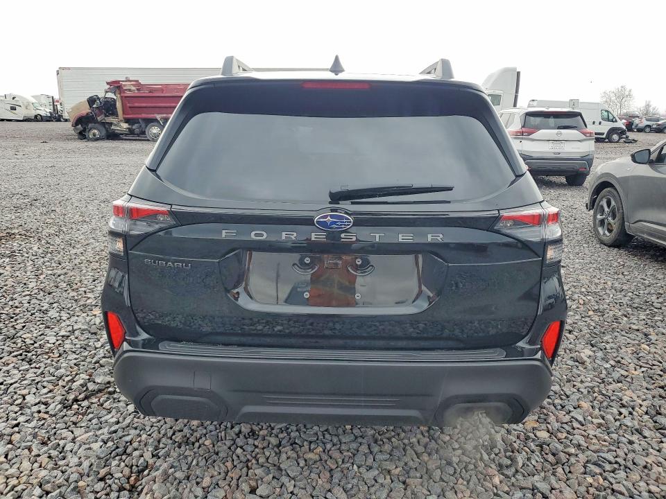 2025 Subaru Forester VIN JF2SLDDC9SH598249 COPART salvage auction — FRONT END, In - Cert Of Title-Salvage Title, sold $850 on 2026-06-30 (photo 6)