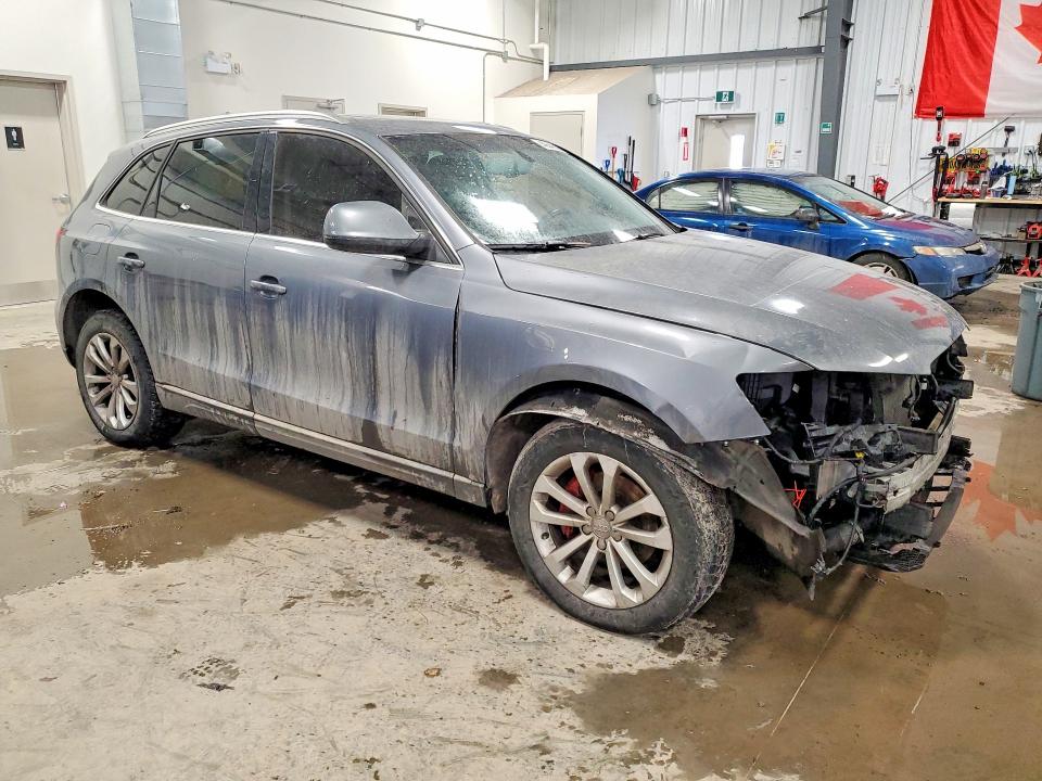 2014 Audi Q5 VIN WA1VFCFP3EA081582 COPART salvage auction — FRONT END, On - Permit Salvage, sold $3,250 on 2026-07-07 (photo 4)