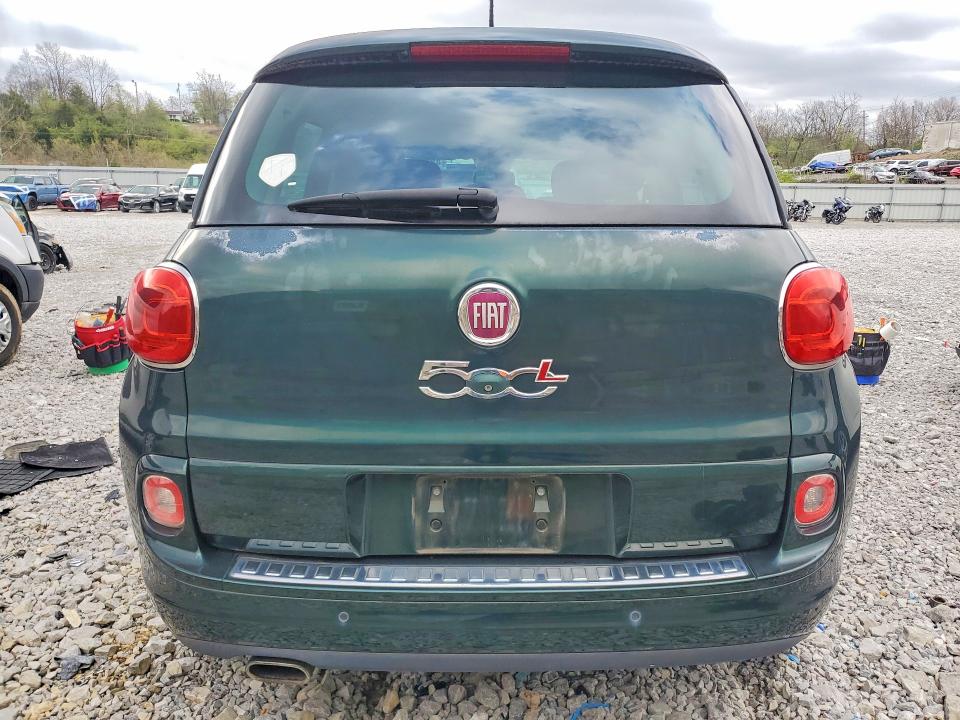 2014 Fiat 500l VIN ZFBCFABH4EZ000528 COPART salvage auction — MECHANICAL, Ky - Certificate Of Title, sold $275 on 2026-07-02 (photo 6)