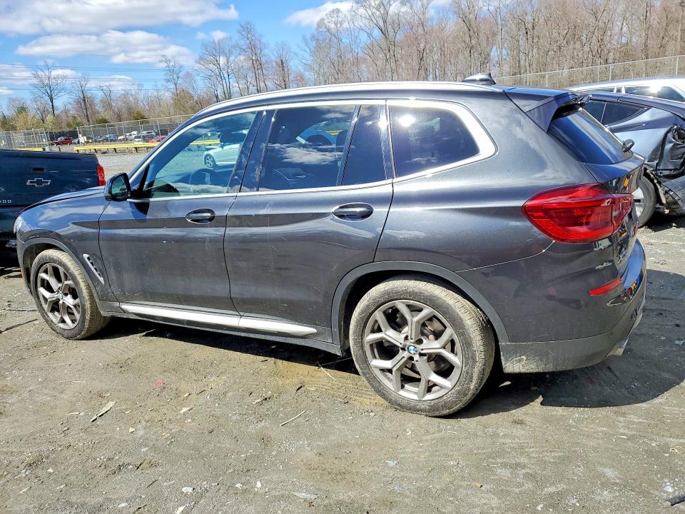 2021 BMW X3 VIN 5UXTY5C01M9G67337 COPART salvage auction — FRONT END, Id - Salvage Certificate Of Title, sold $225 on 2026-07-31 (photo 2)