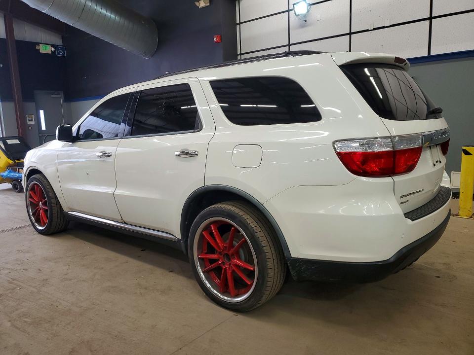 2011 Dodge Durango VIN 1D4RE4GG9BC725376 COPART salvage auction — MINOR DENT/SCRATCHES, Ct - Certificate Of Title, sold $2,900 on 2026-07-03 (photo 2)