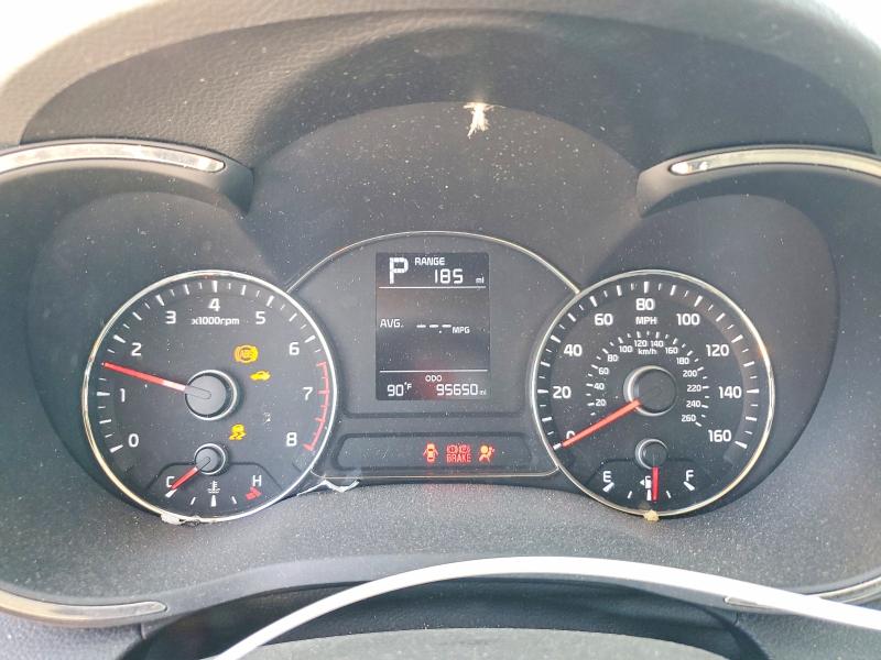 2017 Kia Forte VIN 3KPFK4A74HE158321 COPART salvage auction — FRONT END, Tx - Salvage Vehicle Title (P), sold $1,650 on 2026-07-10 (photo 9)