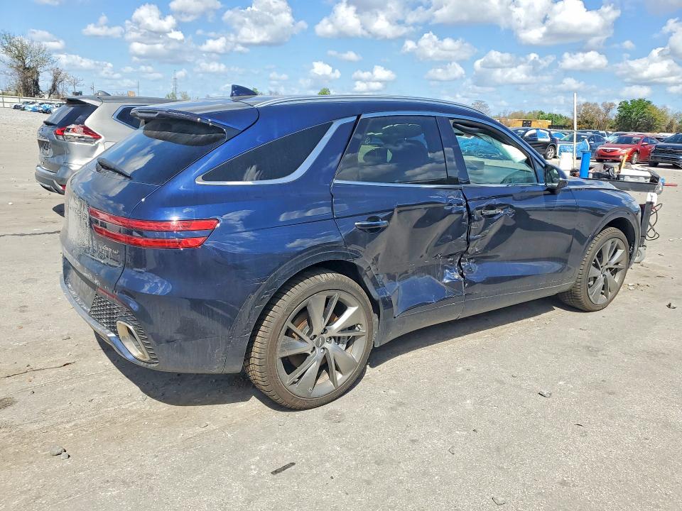 2024 Genesis Gv70 VIN KMUMADTB9RU161811 COPART salvage auction — SIDE, Salvage Title, sold $175 on 2026-07-15 (photo 3)