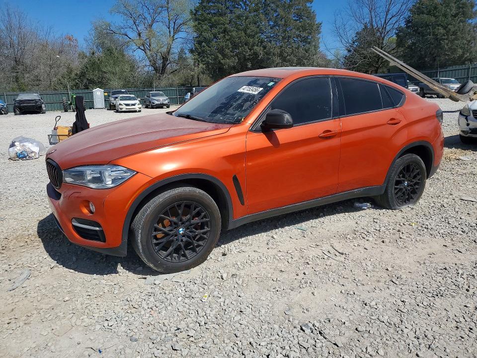 2016 BMW X6 VIN 5UXKU6C50G0R34000 COPART salvage auction — MINOR DENT/SCRATCHES, Ga - Certificate Of Title (P), sold $5,800 on 2026-07-09 (photo 1)