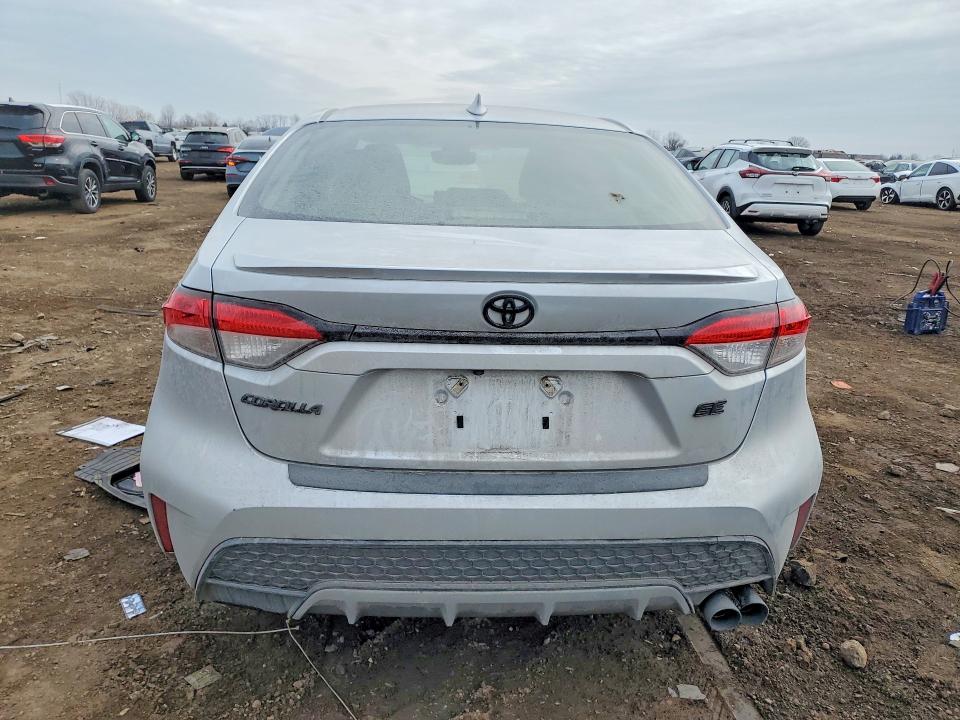 2022 Toyota Corolla VIN JTDS4MCE5N3509017 COPART salvage auction — FRONT END, Il - Salvage Certificate, sold $4,350 on 2026-07-16 (photo 6)