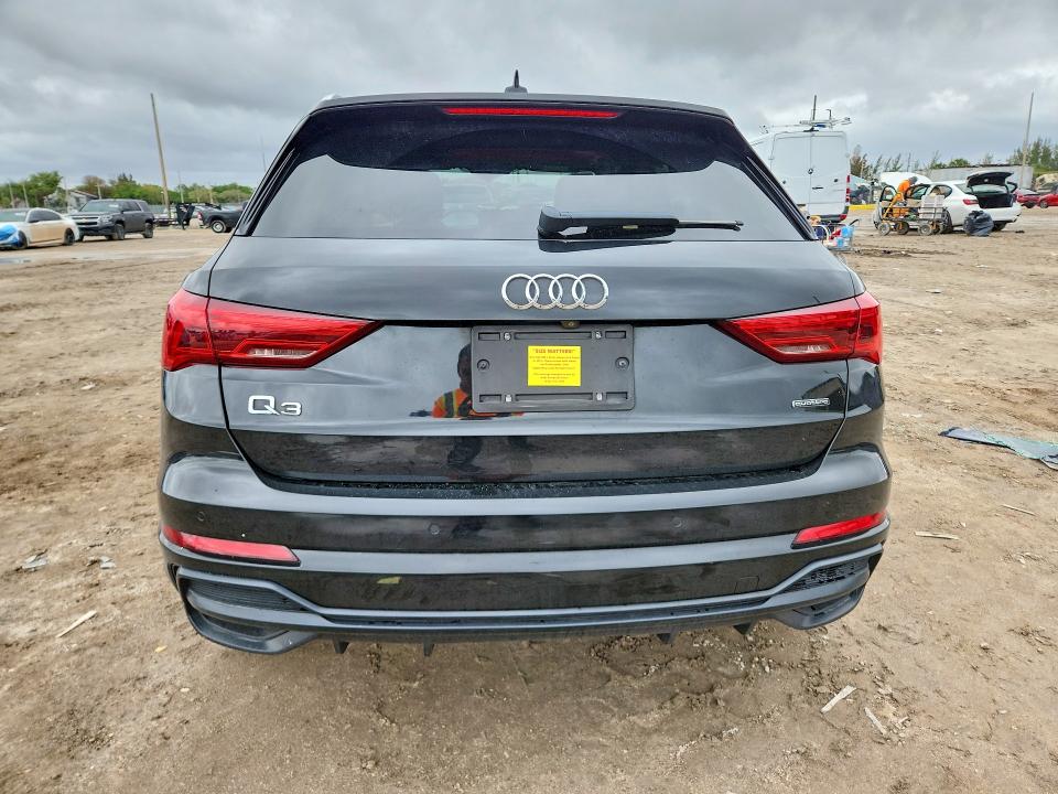 2020 Audi Q3 VIN WA1EECF37L1027263 COPART salvage auction — FRONT END, Fl - Certificate Of Destruction, sold $4,500 on 2026-07-07 (photo 6)