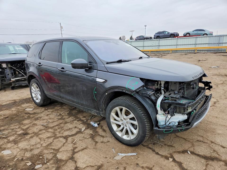 2017 Land rover Discovery sport VIN SALCR2BG3HH666011 COPART salvage auction — FRONT END, MI - CERT OF TITLE-SALVAGE VEHICLE, sold $950 on 2026-07-06 (photo 4)