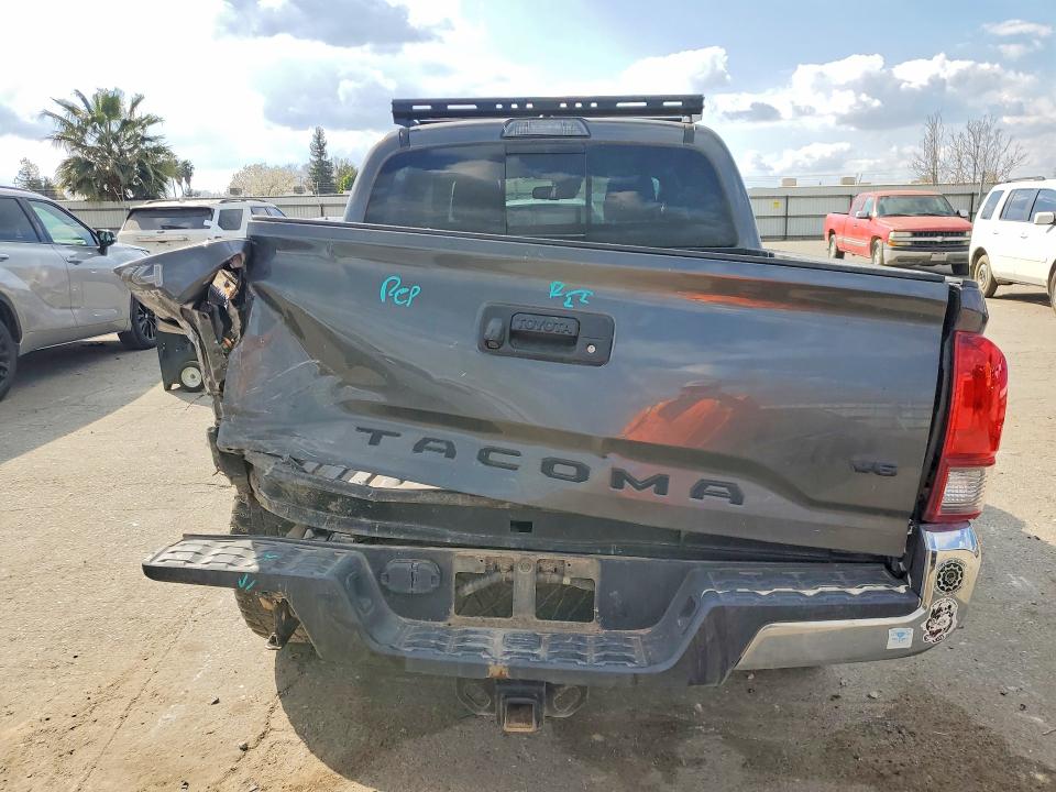 2019 Toyota Tacoma VIN 3TMCZ5AN8KM261757 COPART salvage auction — REAR END, Ca - Salvage Certificate, sold $11,000 on 2026-07-10 (photo 6)