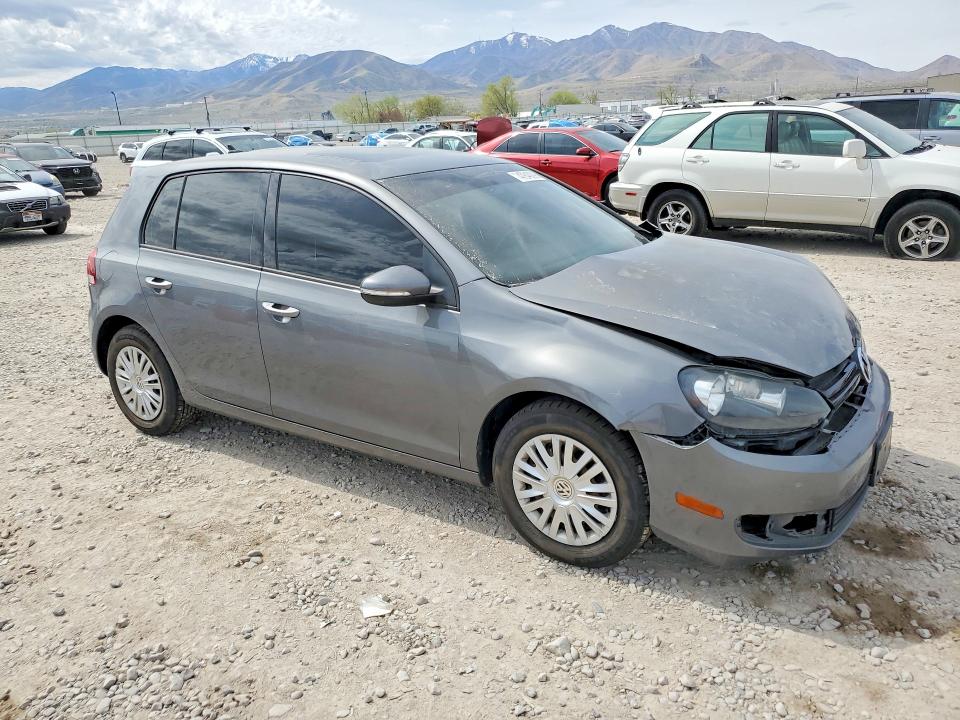 2013 Volkswagen Golf VIN WVWDB7AJXDW121391 COPART salvage auction — FRONT END, Id - Salvage Certificate Of Title, sold $350 on 2026-07-21 (photo 4)