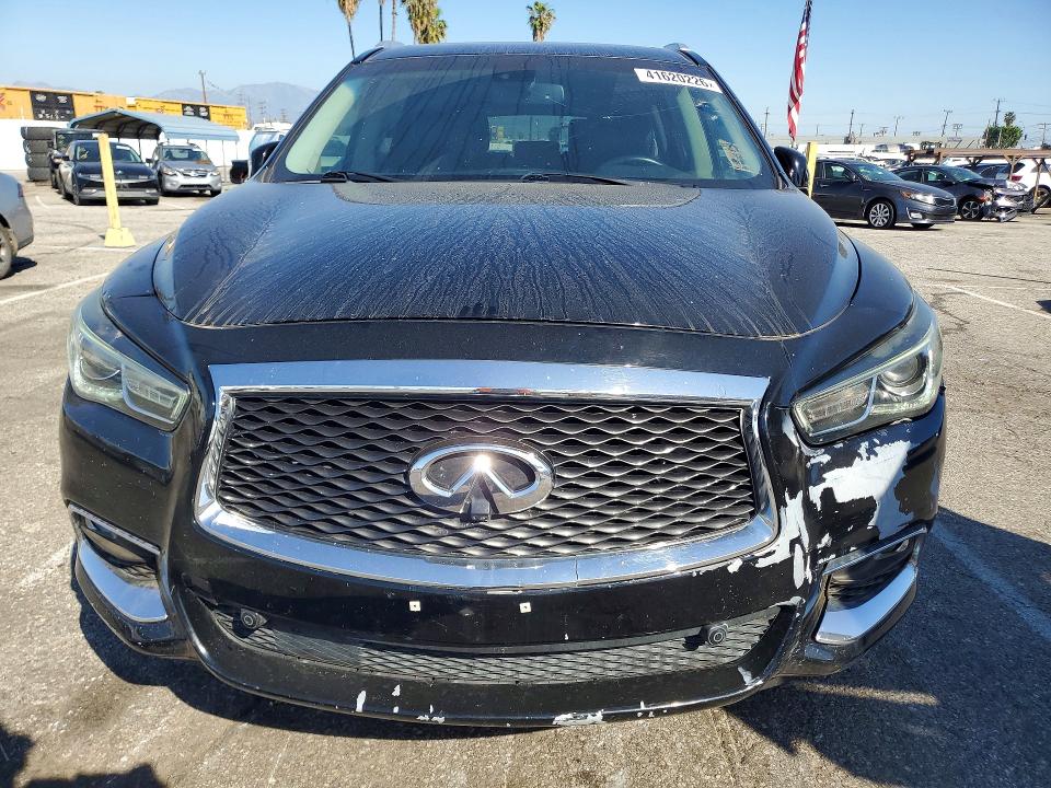 2017 Infiniti Qx60 VIN 5N1DL0MN6HC503987 COPART salvage auction — FRONT END, AR - DIS/DLR/EXP ONLY CLEAN TITLE (P), sold $1,400 on 2026-07-24 (photo 5)