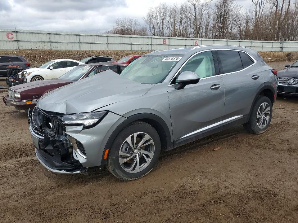 2023 Buick Envision VIN LRBFZPR4XPD217538 COPART salvage auction — SIDE, Mi - Scrap Certificate Of Title, sold $1,900 on 2026-07-08 (photo 1)